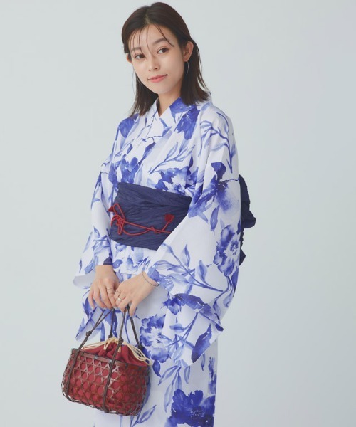 浴衣 ワンピース浴衣セット レディース