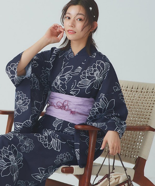 タイムセール sousou ゆかたみたて　たばた絞り 着物 浴衣 ワンピース タイムセール sousou ゆかたみたて たばた絞り 着物 浴衣 ワンピース