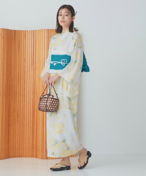 浴衣ワンピース3423 Pierrot 浴衣 ワンピース浴衣セット レディース : ZOZOTOWN