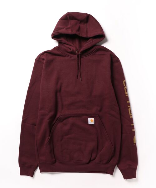 「Carhartt」 プルオーバーパーカー SMALL オリーブ レディース