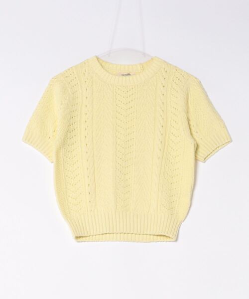 unfil / 半袖ニット unfil 「UNFIL」 半袖ニット 1 グレー レディース : ZOZOTOWN