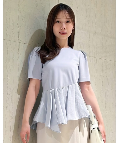 ペプラムカットソー｜スナイデルの通販｜&mall（アンドモール