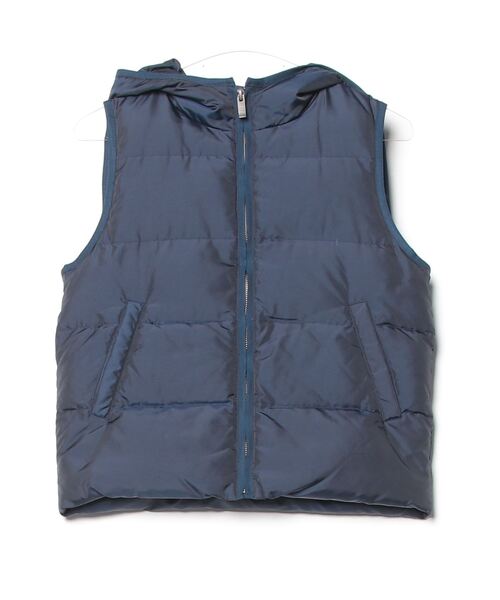 ののこ  セオリー  ダウンベスト theory（セオリー） 」 ダウンベスト 2 ネイビー レディース
