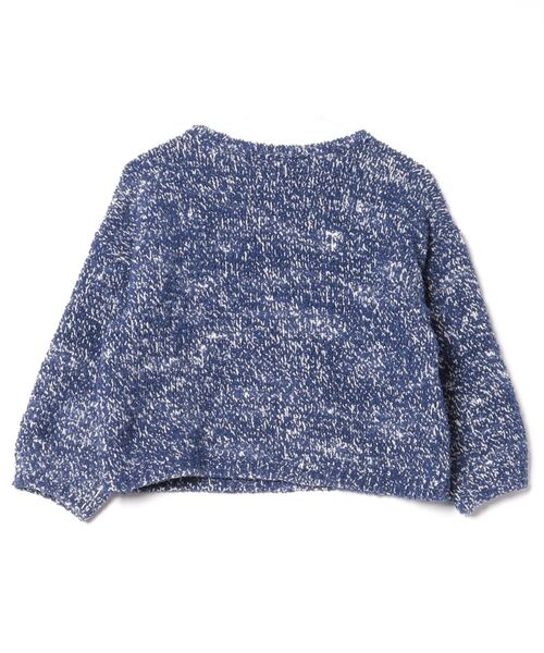 「7-ID concept.」 長袖ニット FREE ネイビー レディース_画像2