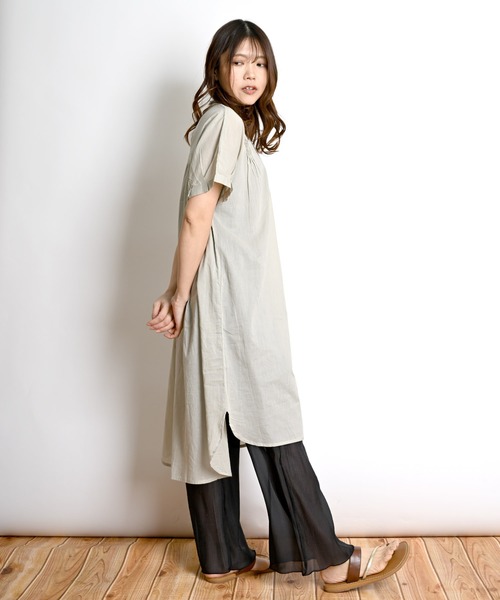marai（マーライ） ワイドパンツ パンツ シアークレープシフォン
