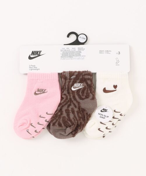 NIKE（ナイキ） 靴下 NHG 3PK WILD WARMTH INF/TOD SO/ロゴ/ソックス