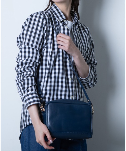 ショルダーバッグ バッグ コンパクト Minore バッファローレザー