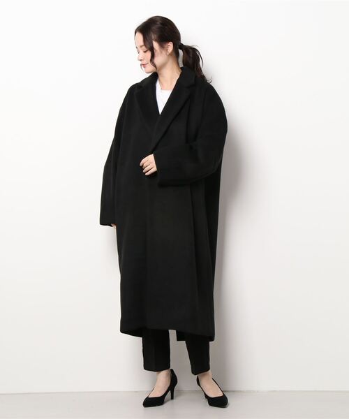 Ungrid（アングリッド） チェスターコート MEDIUM ブラック レディース