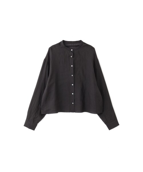 「human woman」 長袖ブラウス MEDIUM グレー レディース human woman」 長袖ブラウス MEDIUM チャコールグレー レディース