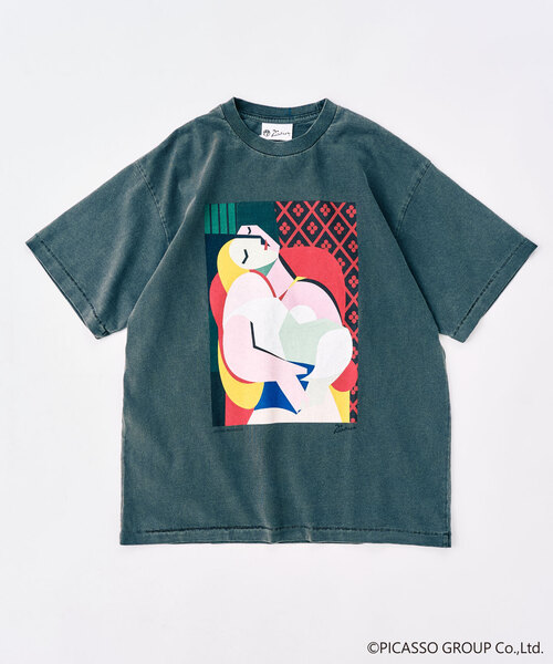ヴィンテージ ピカソ　公式　アート　画家　Tシャツ　バンダナ　刺繍　紫 2025年最新】Yahoo!オークション -ピカソ 画集(Tシャツ)の中古品