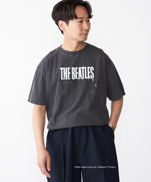 【ビートルズ】Ｔシャツ Sサイズ SHIPS tシャツ SHIPS: THE BEATLES フォトグラフィック Tシャツ