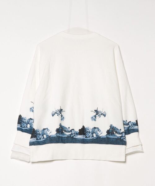 UNDERCOVER スウェット　レディース UNDERCOVER（アンダーカバー） スウェットカットソー 1 ホワイト系