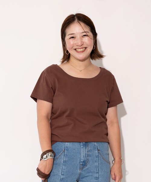 骨スト商品 FREAK'S STORE（フリークスストア） tシャツ 「骨格ストレートさん向け