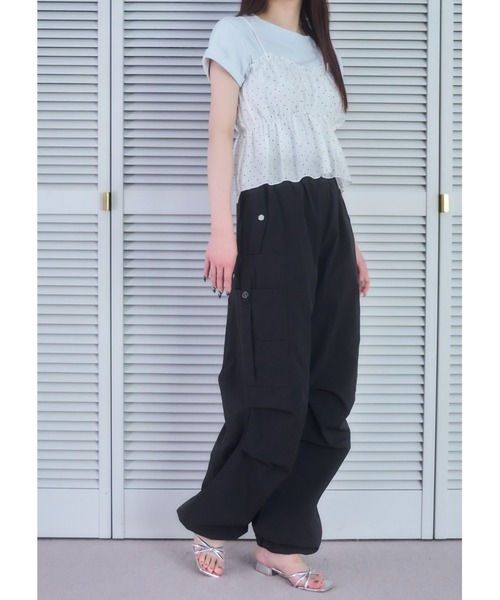 mellowneon tシャツ ドットビスチェset Tシャツ レディース