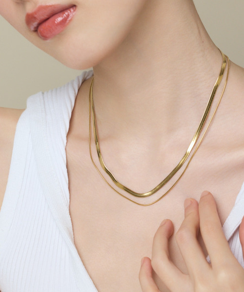 「ciite' surgical stainless」 ネックレス FREE シルバー レディース