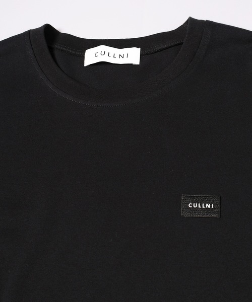CULLNI（クルニ） tシャツ The Basic Embroidery Patch Short Sleeve 