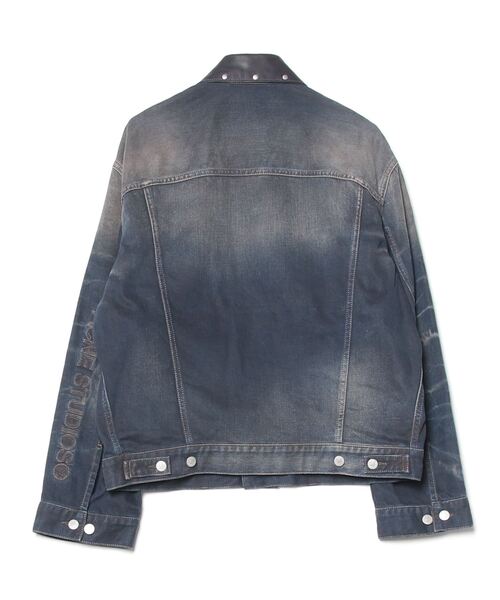 Acne Studios デニムジャケット ブルー XXS/XS Acne Studios」 24AW オーバーサイズフィット デニムジャケット XX