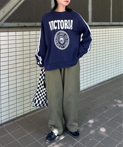 「kutir」 チノパンツ SMALL カーキ レディース