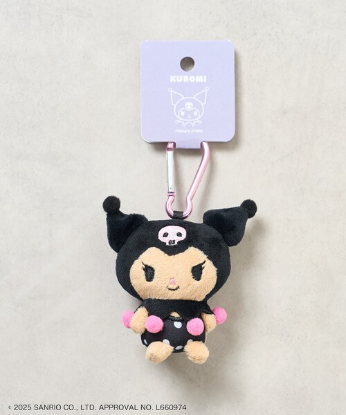 サンリオ リズリサ クロミ マスコット バッグチャーム キーホルダー リズリサ×クロミ♥マスコットチャーム キャラクターグッズ