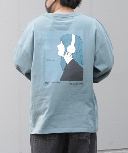 「ILL'S」 長袖Tシャツ M ホワイト系その他3 メンズ