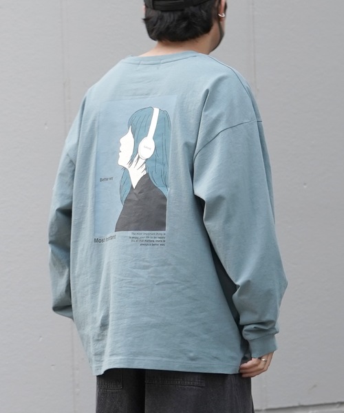 「ILL'S」 長袖Tシャツ M ホワイト系その他3 メンズ