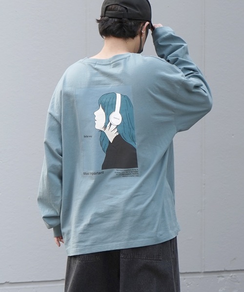 「ILL'S」 長袖Tシャツ M ホワイト系その他3 メンズ