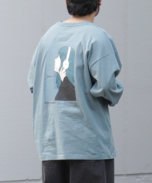 「ILL'S」 長袖Tシャツ M ホワイト系その他3 メンズ