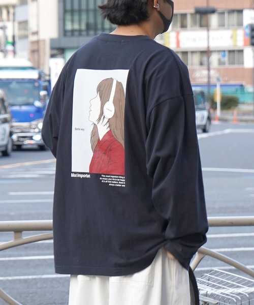 「ILL'S」 長袖Tシャツ M ホワイト系その他3 メンズ