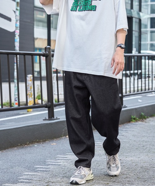 「MONO-MART」 「beno」デニムパンツ M サックスブルー メンズ