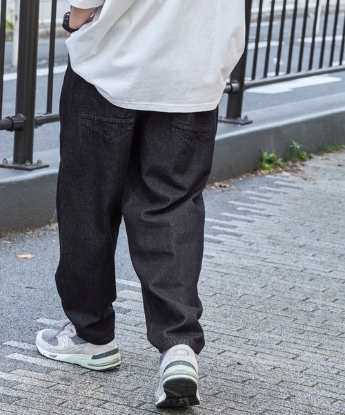 「MONO-MART」 「beno」デニムパンツ M サックスブルー メンズ
