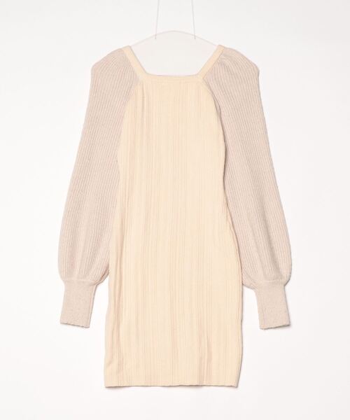 「RESEXXY」 ニットワンピース FREE ベージュ レディース_画像2