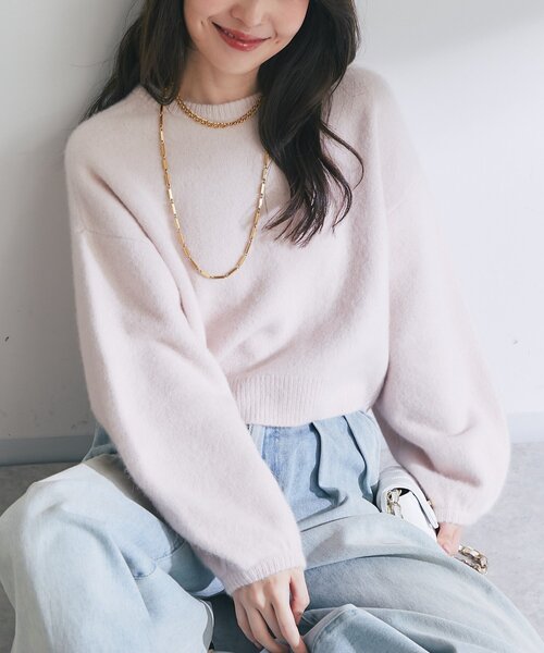 La boutique BonBon 前後2WAYカーディガン La boutique BonBon（ラブティックボンボン）の「【着回し力抜群