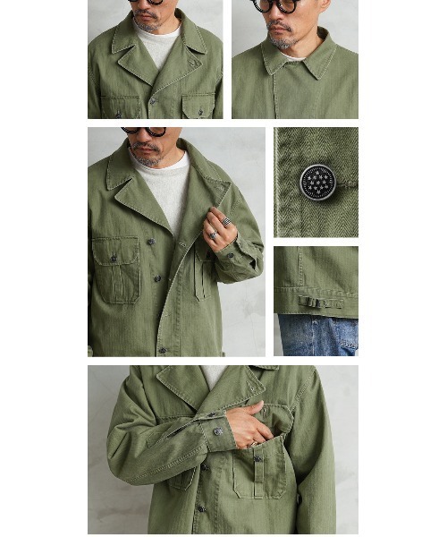 WAIPER.inc ミリタリージャケット モッズコート 米軍 1940's U.S.ARMY