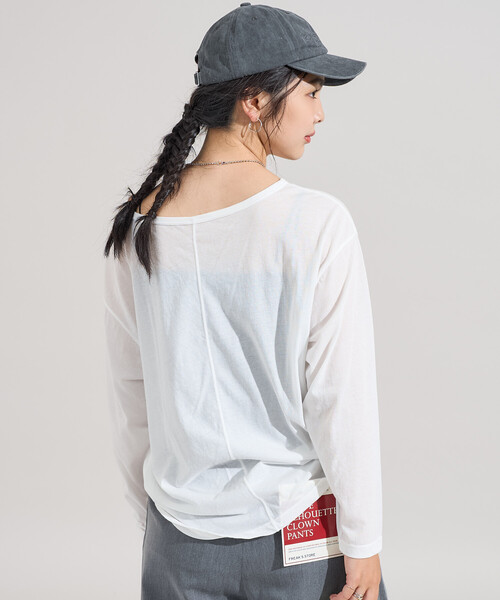 FREAK'S STORE（フリークスストア） tシャツ ルーズ シアー ドライ