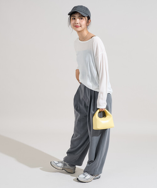 FREAK'S STORE（フリークスストア） ヘンリーネック tシャツ ルーズ
