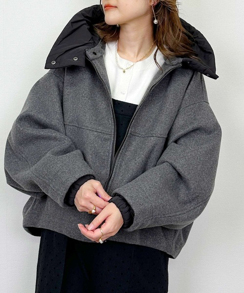 PICCIN（ピッチン） ブルゾン アウター ビッグシルエットブルゾン