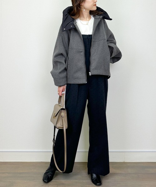 PICCIN（ピッチン） ブルゾン アウター ビッグシルエットブルゾン