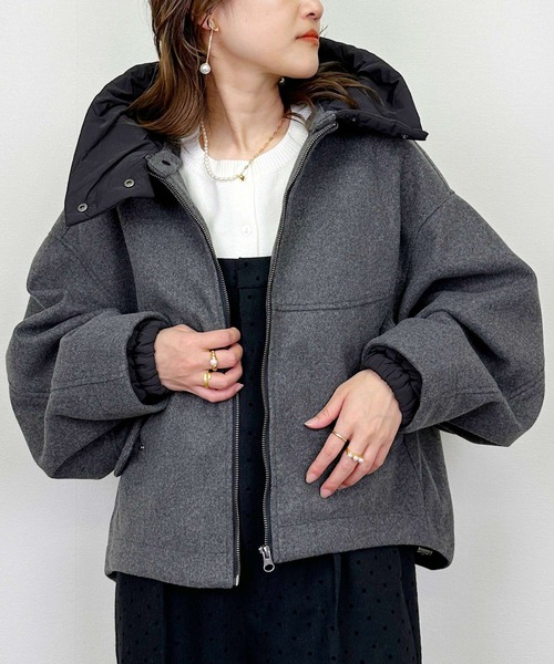 PICCIN（ピッチン） ブルゾン アウター ビッグシルエットブルゾン