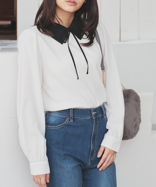 Honeys（ハニーズ） tシャツ 衿付トップス レディース : ZOZOTOWN