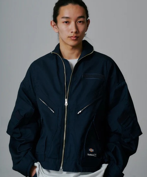 ブルゾン アウター FACETASM/ファセッタズム×Dickies/ディッキーズ FLIGHT JACKET フライトジャケット メンズ レディースの画像