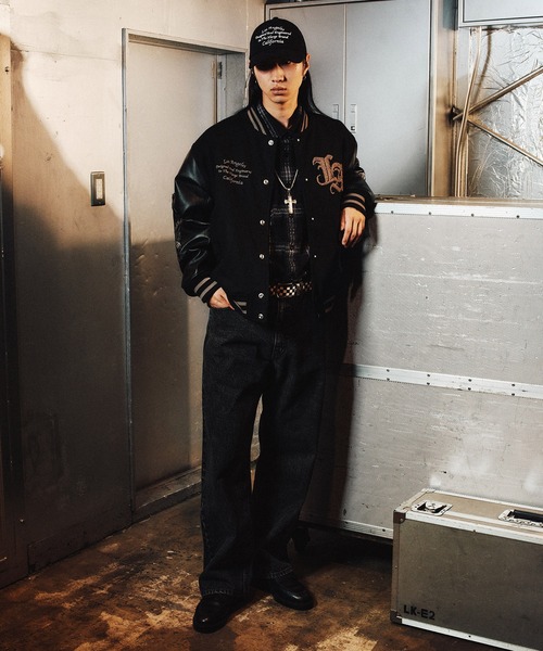 XLARGE（エクストラ ラージ） スタジャン VARSITY JACKET メンズ