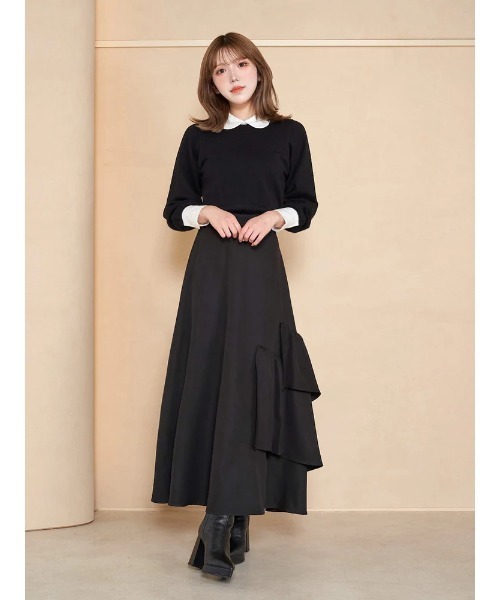 Darich 「Darich」 長袖ワンピース FREE ブラック レディース