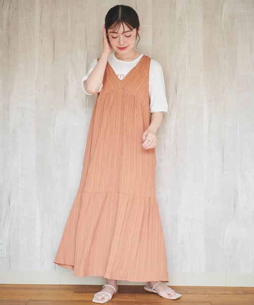 「mil」 ノースリーブワンピース XX-SMALL ブラック レディース_画像5