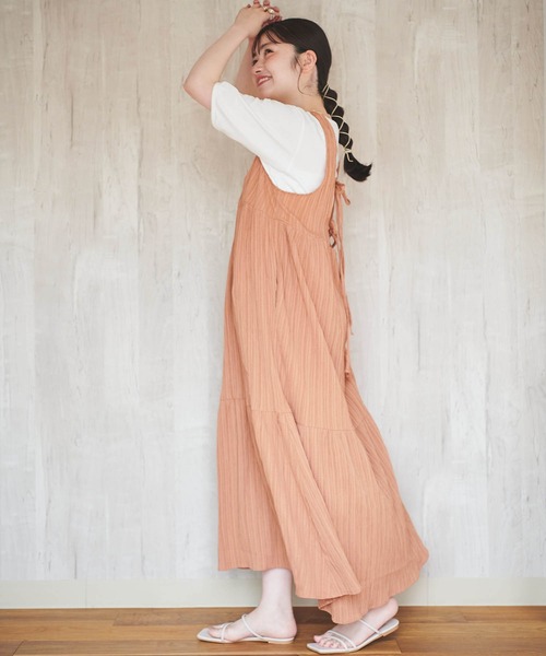 「mil」 ノースリーブワンピース XX-SMALL ブラック レディース_画像8