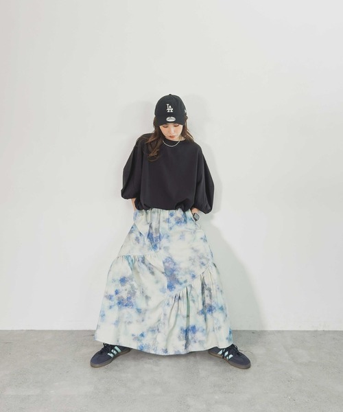 「niko and...」 半袖Tシャツ MEDIUM グレー レディース_画像2