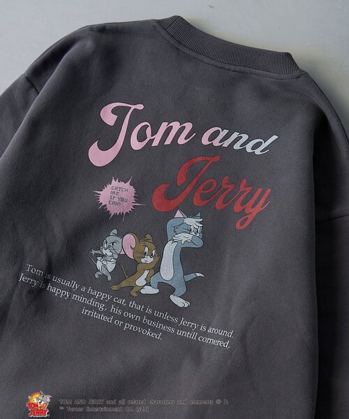 トレーナー スウェット 「新色登場」TOM and JERRY （トムとジェリー
