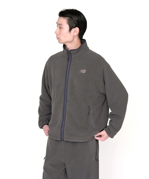 New Balance 中綿ジャケット グレー/ブラック mj13513-bk_1.jpg