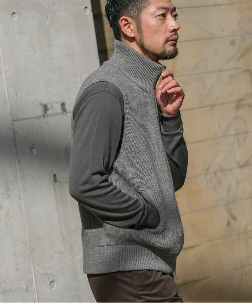 URBAN RESEARCH ROSSO MEN ベスト ジレ ドライバーズニットベスト