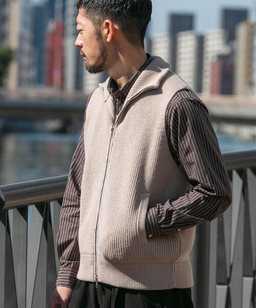 URBAN RESEARCH ROSSO MEN ベスト ジレ ドライバーズニットベスト