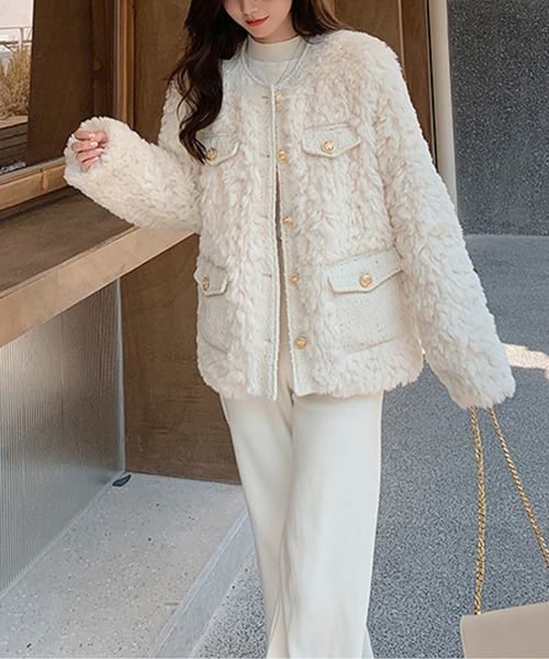 ☆Glam Lips☆エコスエードアンティークボタン3rdタイプジャケット☆ a5e01206fe8525b614c8bca6bb0da5